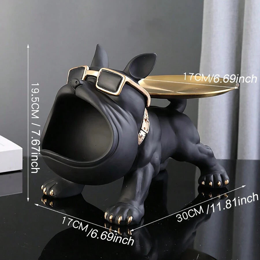 Porta-Trecos Buldogue Francês Totó – Organizador Decorativo Multiuso