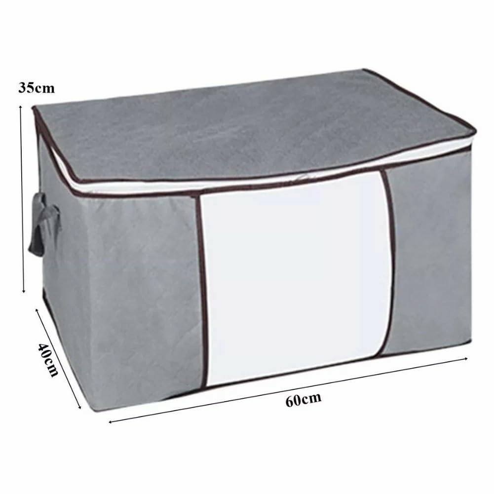 Bolsa Organizadora Multiuso com Zíper e Visor