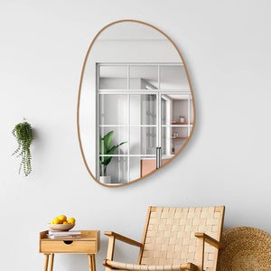 Espelho Decorativo Orgânico Oval