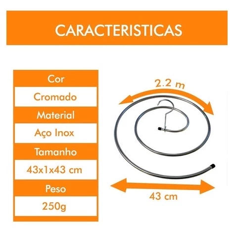 Varal Caracol Housee