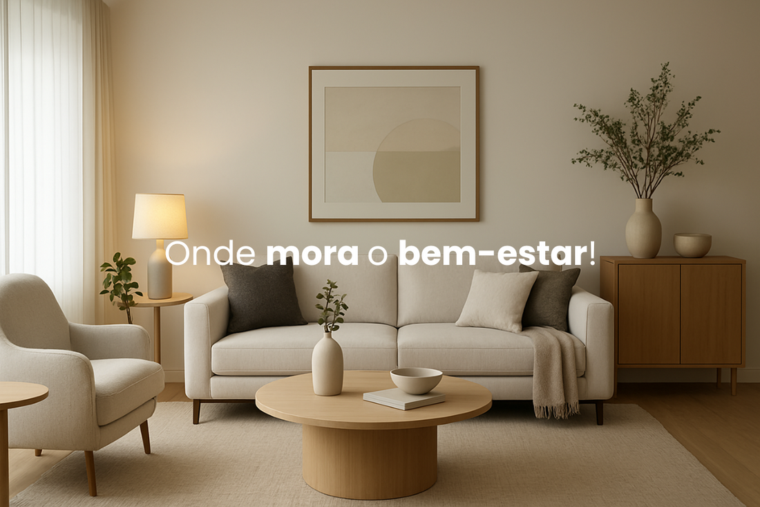 Sala - Decorada e Aconchegante