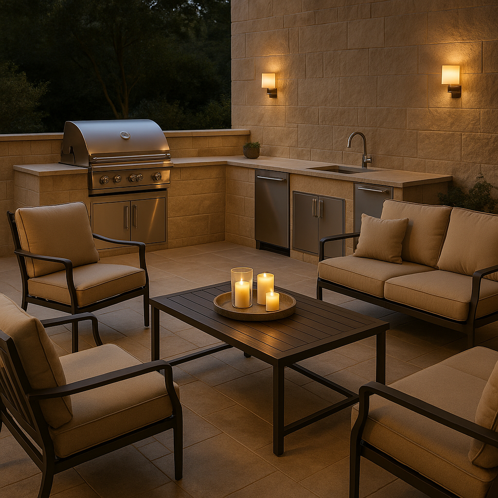 Espaço Gourmet e Jardim