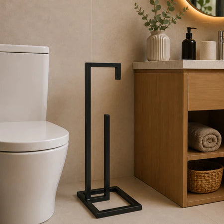 Suporte De Papel Higiênico Tubo de Chão Housee