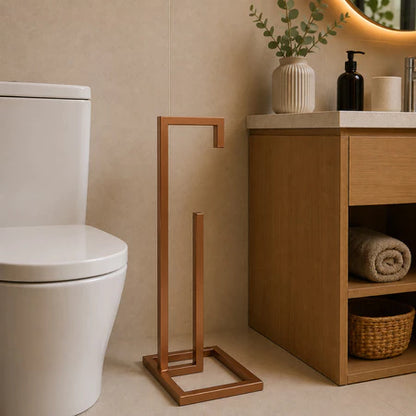 Suporte De Papel Higiênico Tubo de Chão Housee