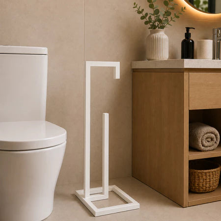 Suporte De Papel Higiênico Tubo de Chão Housee