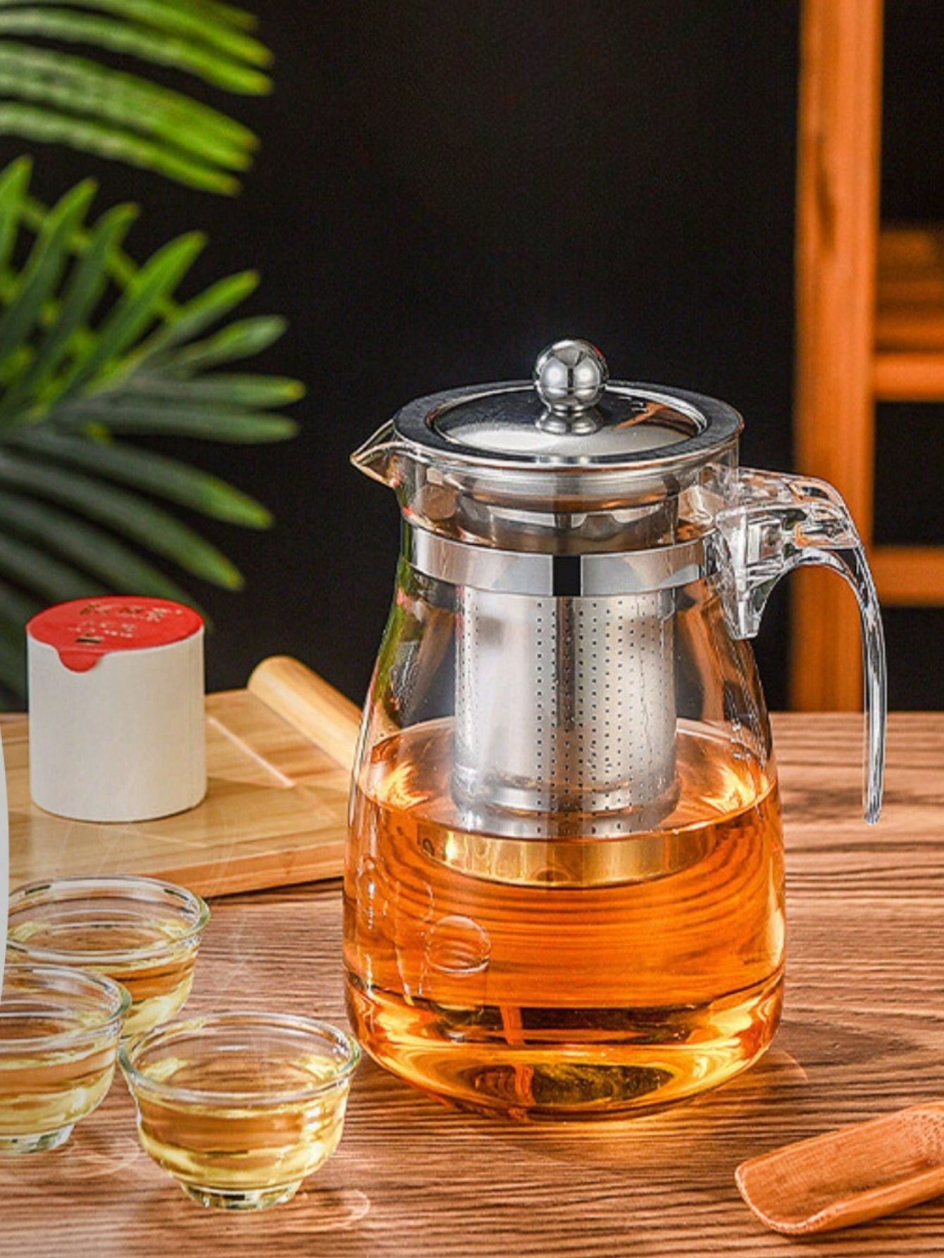 Bule Infusor De Vidro