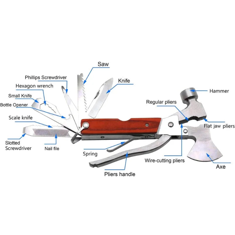 Pocketknife Hammer Multifunctional Machadinha Innovation and Practicality in a Single Product Explore Versatility with the Pocketknife