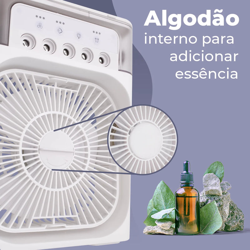 Climatizador de Ar Água e Gelo