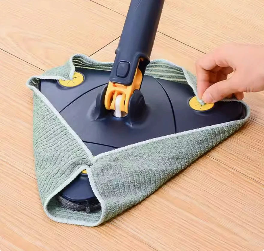 Mop Esfregão Giratório Triangular