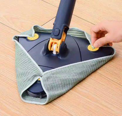 Mop Esfregão Giratório Triangular