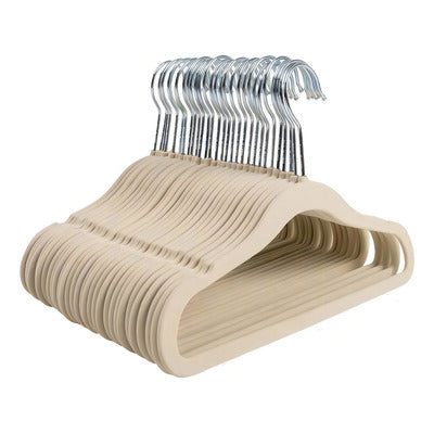 Cabide De Veludo Ultrafino (Kit)