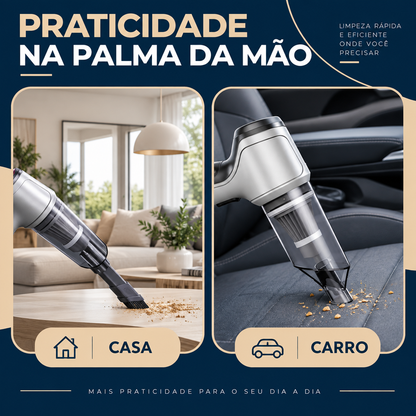Mini Aspirador De Pó 3 Em 1 Sem Fio USB