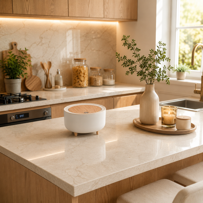 Mini Lixeira Multiuso de Mesa com Tampa – Compacta, Elegante e Funcional para Escritório, Cozinha e Lavabo