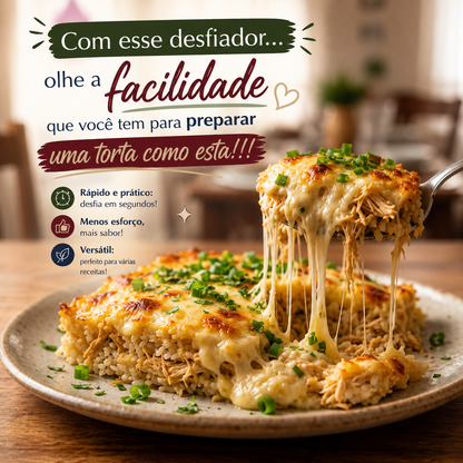 Desfiador Manual de Carnes, Frango e Peixes