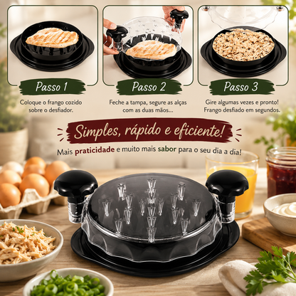 Desfiador Manual de Carnes, Frango e Peixes