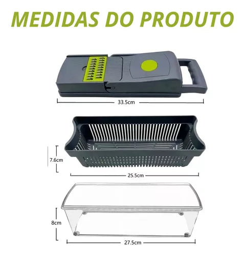 Fatiador para Alimentos Multifuncional com Alça