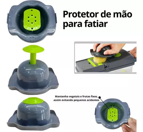 Fatiador para Alimentos Multifuncional com Alça