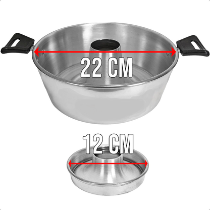 Forma de Alumínio para Assar Bolo Fogão