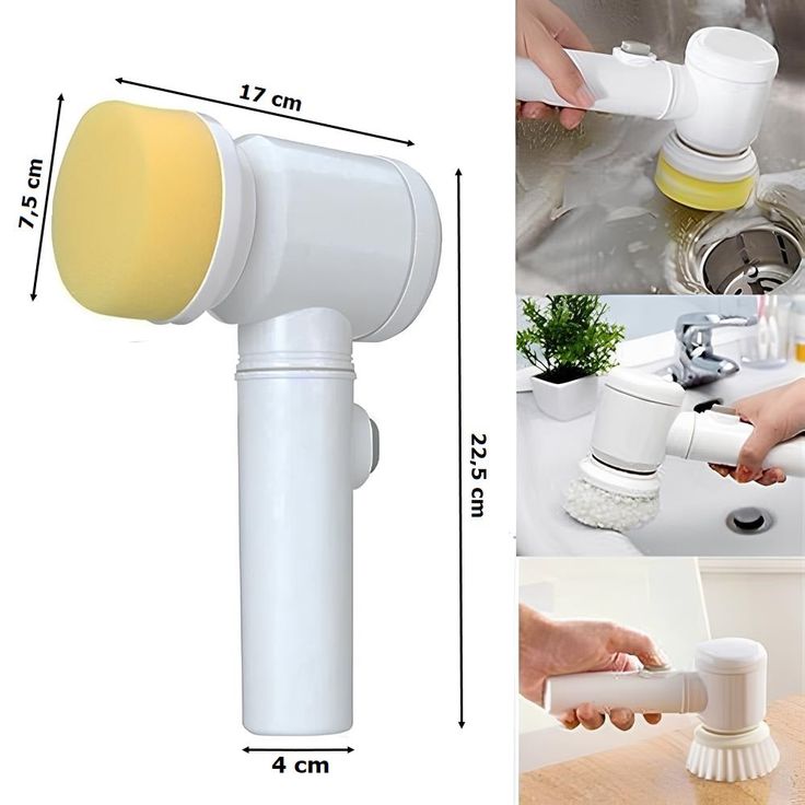 Escova Elétrica para Limpeza Doméstica
