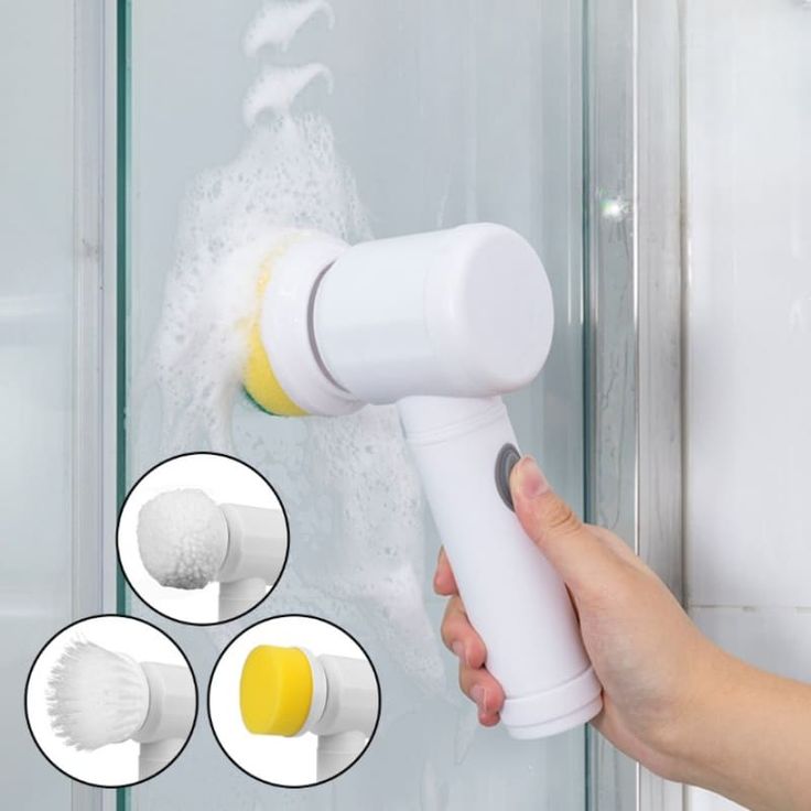 Escova Elétrica para Limpeza Doméstica