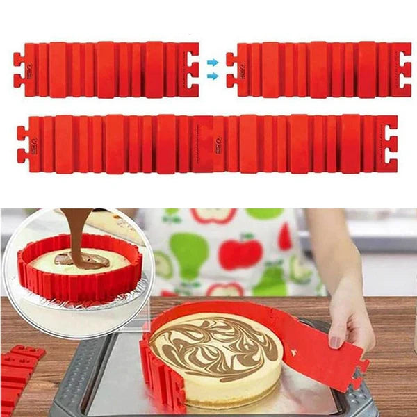 Forma Flexível de Silicone para Bolo