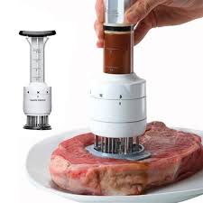 Injetor de Temperos  e Amaciante para Carnes