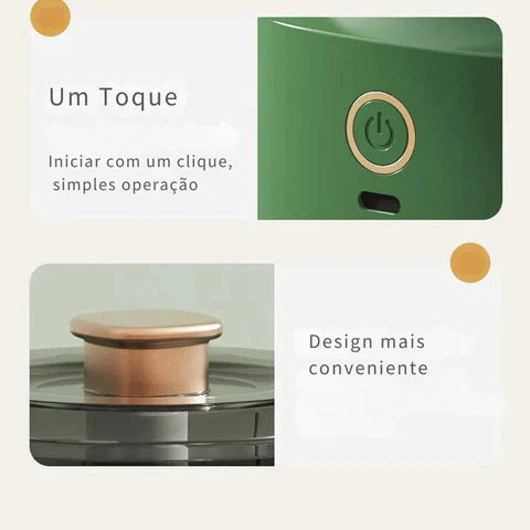 Mini Moedor e Triturador Elétrico