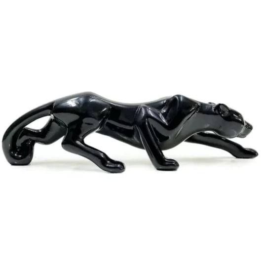 Escultura Pantera Cerâmica