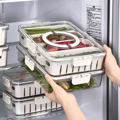 Organizador De Geladeira Pote Hermético