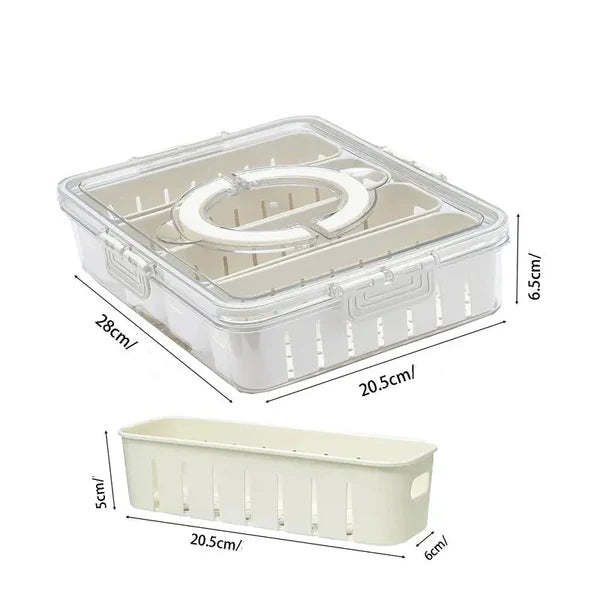 Organizador De Geladeira Pote Hermético