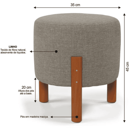 Puff Banqueta Housee (Kit)