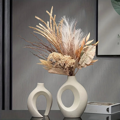 Conjunto Vaso Nórdico Decorativo para Sala