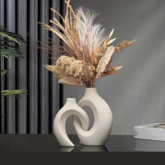 Conjunto Vaso Nórdico Decorativo