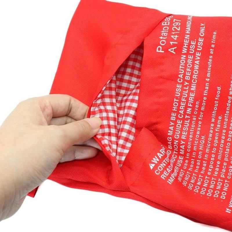 Saco Micro-ondas para Assar Batatas e Legumes