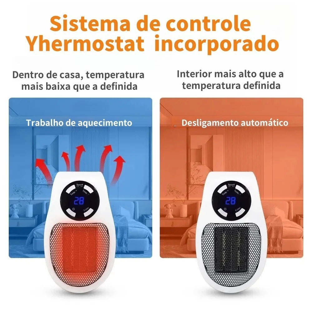 Aquecedor Elétrico Portátil