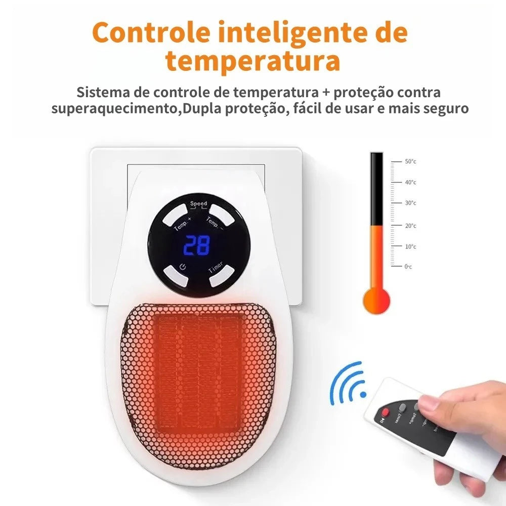 Aquecedor Elétrico Portátil