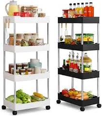 Organizador Multiuso com Rodinhas – Mais Espaço e Organização para sua Cozinha