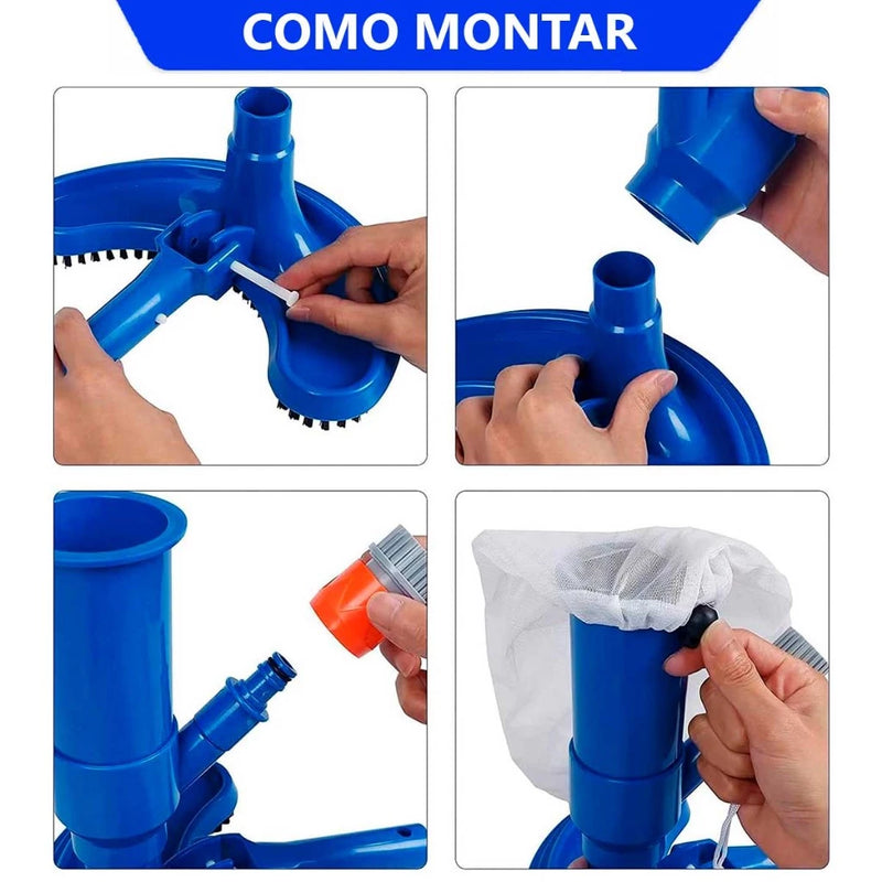 Aspirador de Piscina à Vácuo