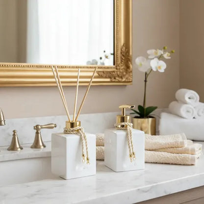 Kit Lavabo 2 Frascos Decorativos Housee