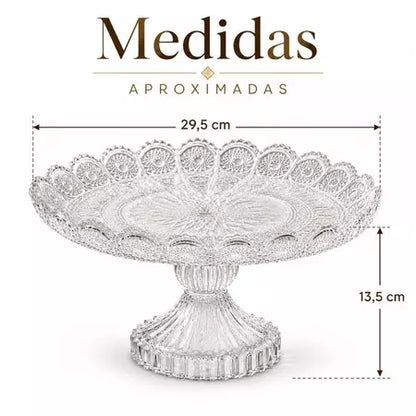 Prato De Bolo Com Pé Margarida Housee