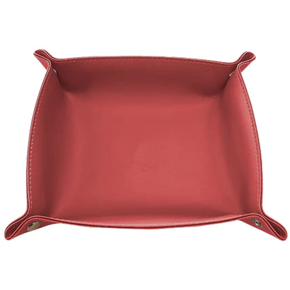 Organizador de Mesa Porta Treco em Couro