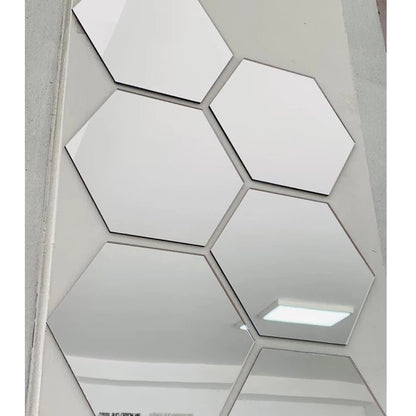 Espelhos Adesivo Hexagonal Decorativos (Kit)