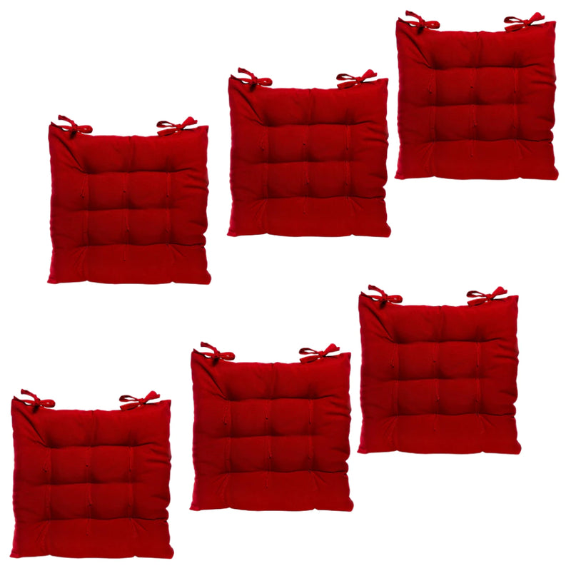 Kit Assento Futon Oxford Liso 40cmx40cm 6 Peças