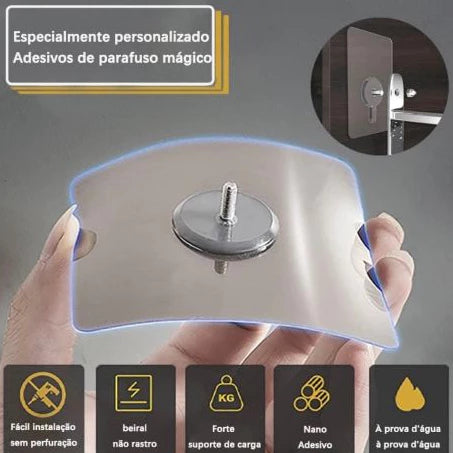 Suporte de Parede para Shampoo (Kit)