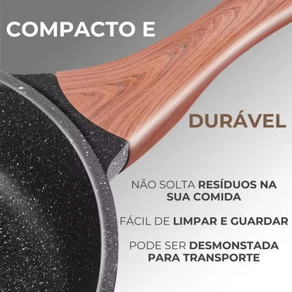 Frigideira Antiaderente de Alumínio