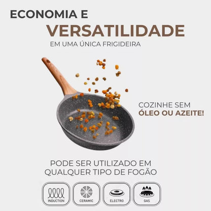 Frigideira Antiaderente de Alumínio