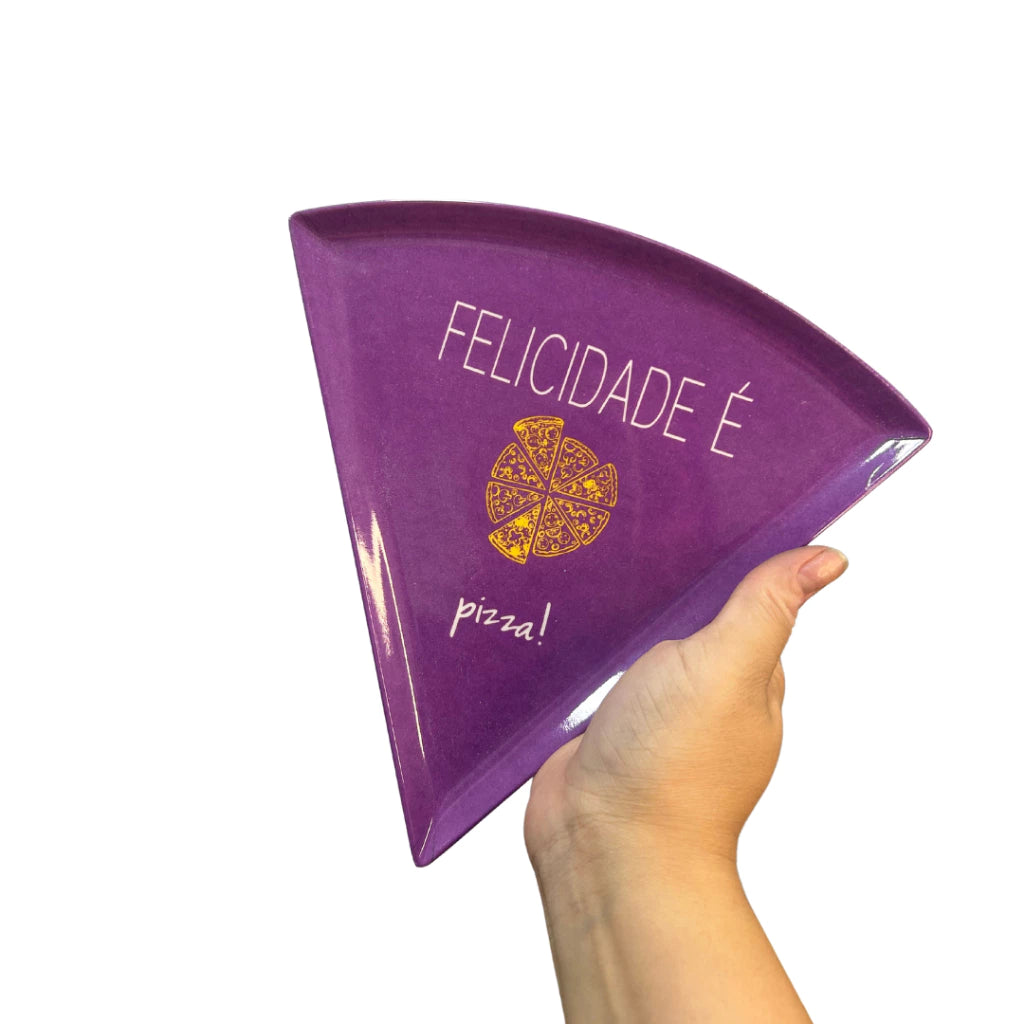 Pratos Pizza Triangulares ( Kit )