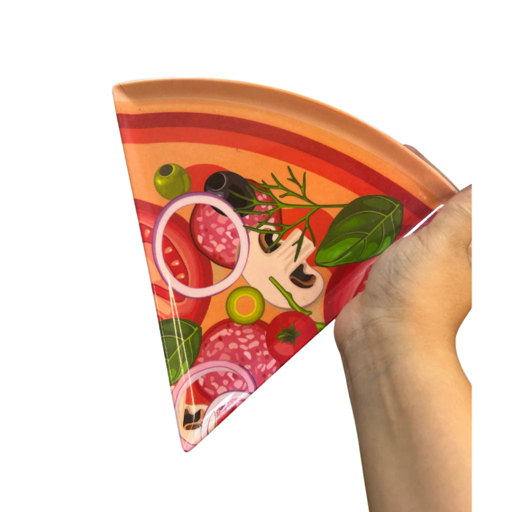 Pratos Pizza Triangulares ( Kit )