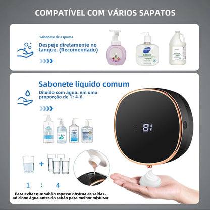 Dispensador de  Sabão Líquido Digital