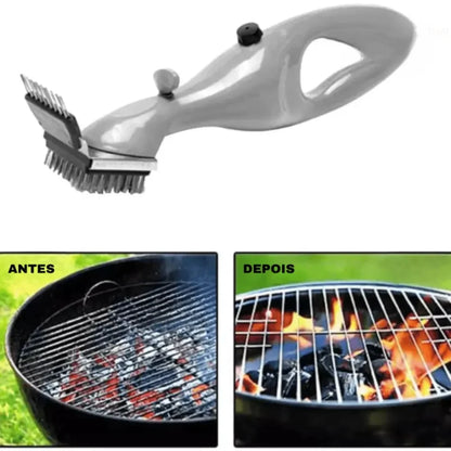Escova de Limpeza a Vapor Para Churrasqueira